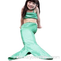 Lovely Little Girls Mermaid Swimsuit Bikini Swimwear 3pcs Set 1305-6T B06Y1YG6B6